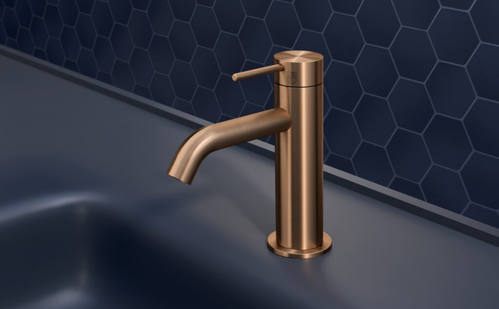 Luxury stainless steel faucet made in italy 